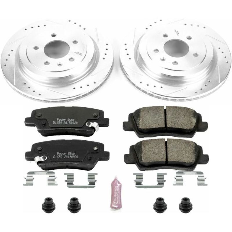 PowerStop PSB Z23 Evolution Kit Brakes, Rotors & Pads Brake Kits - Performance D&S main image