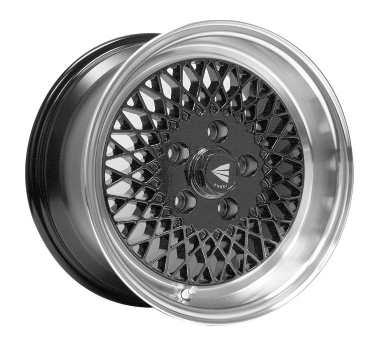 Enkei Enkei92 Wheel Black 15x7 +38 4x100 465-570-4938BK