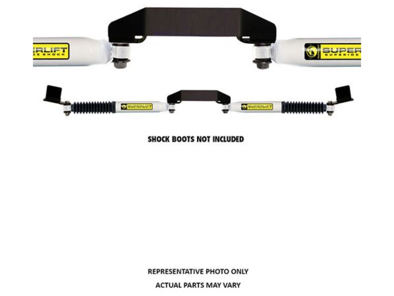 Superlift Dual Steering Stabilizer Kit |  SS by Bilstein (Gas)