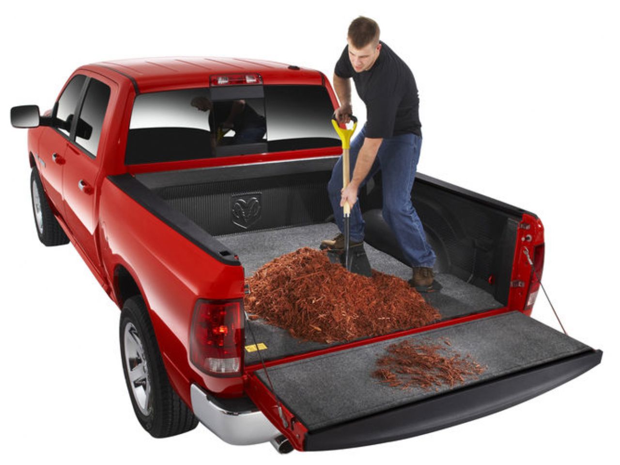 Bedrug Truck Bed Mat For Drop-In 04+ Nissan Titan 5'6"Bed
