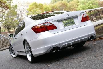 Lexon Rear Under Spoiler (FRP) - Lexus LS (2010-2012)- ** Special Order Only **