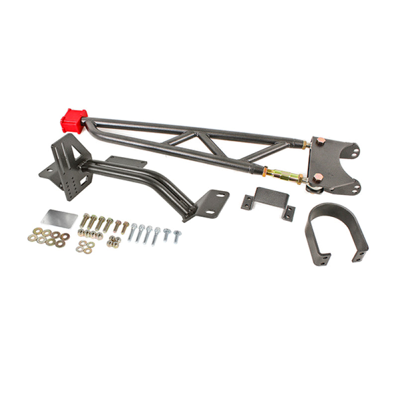 BMR 93-02 F-Body w/ DSL Torque Arm Tunnel Mount (For Long Tube Headers) - Black Hammertone TA012H