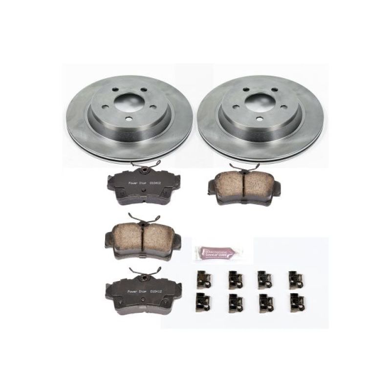 PowerStop PSB Autospecialty Kit Brakes, Rotors & Pads Brake Kits - OE main image