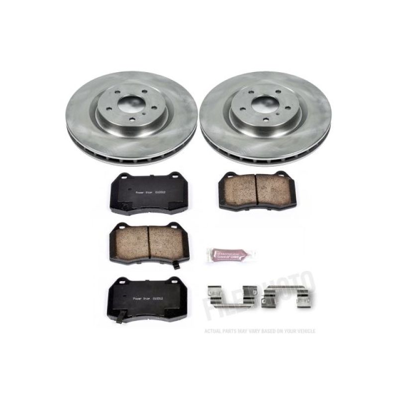 PowerStop PSB Autospecialty Kit Brakes, Rotors & Pads Brake Kits - OE main image