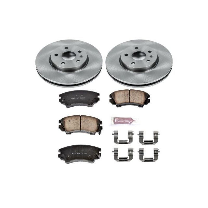 PowerStop PSB Autospecialty Kit Brakes, Rotors & Pads Brake Kits - OE main image