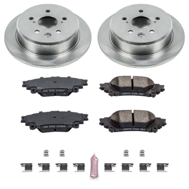 PowerStop PSB Autospecialty Kit Brakes, Rotors & Pads Brake Kits - OE main image