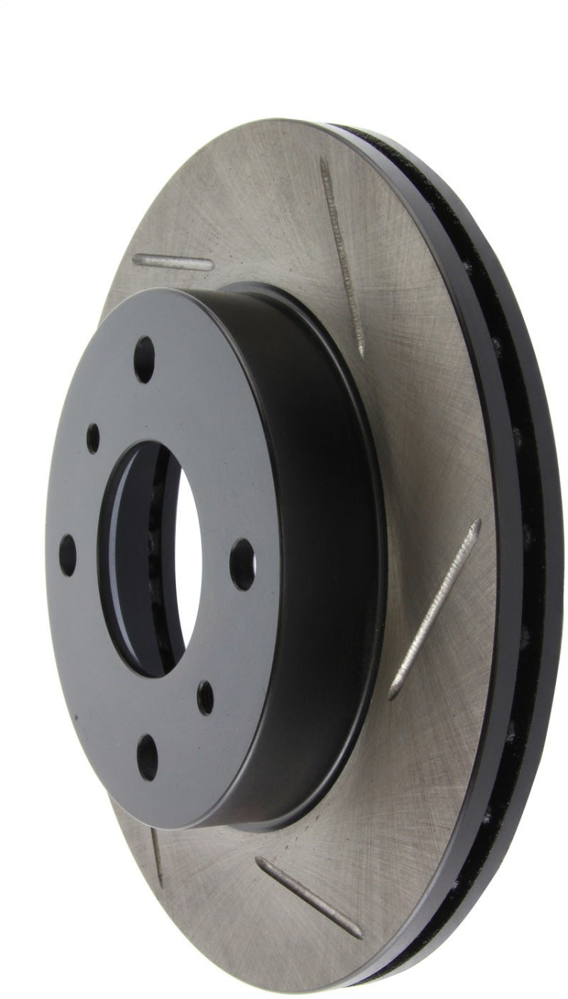 StopTech Sport Slotted Brake Rotor; Front Left