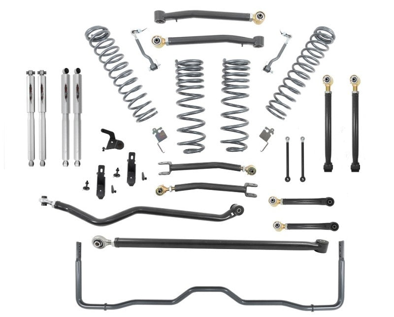 Belltech 18-19 Wrangler Rubicon JL 4dr 4in Trail Performance Lift Kit w/ Rear Sway Bar 153205TPS