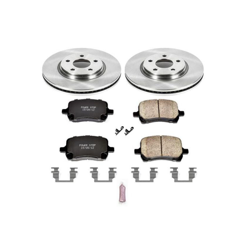 PowerStop PSB Autospecialty Kit Brakes, Rotors & Pads Brake Kits - OE main image