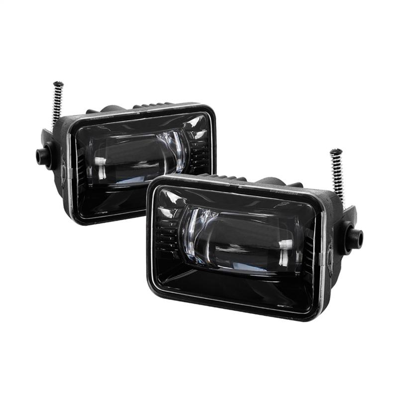 Spyder 15-18 Ford F-150 / 17-18 Ford F-250/F-350 Full LED Fog Lights - w/o Switch (FL-LED-PRO-4) 9043277 Main Image