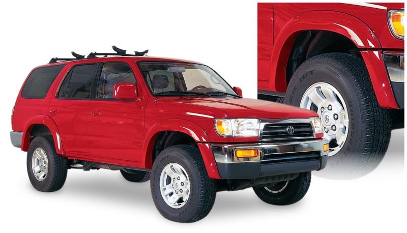 Bushwacker 96-02 Toyota 4Runner Extend-A-Fender Style Flares 4pc - Black 31913-11 Main Image