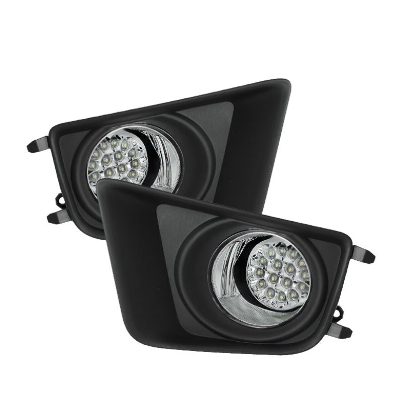 Spyder Toyota Tacoma 2012-2015 LED Fog Lights w/Switch Clear FL-LED-TTA2012-C 5075154 Main Image