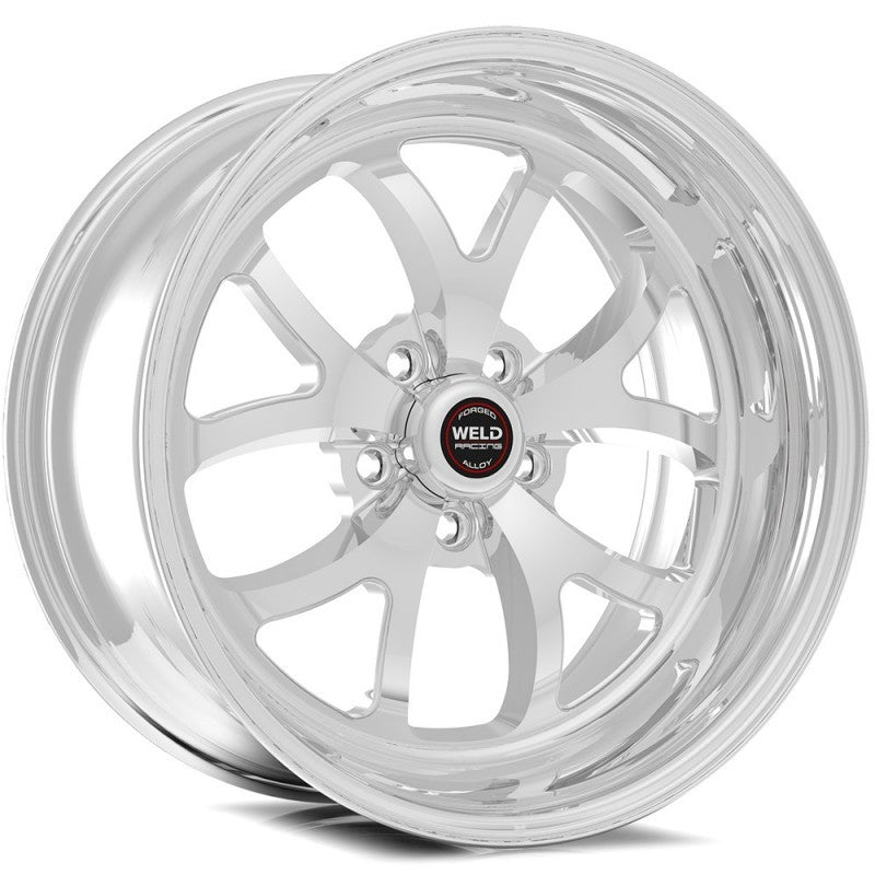 Weld S76 17x6 / 5x4.5 BP / 3.8in. BS Polished Wheel (Medium Pad) - Non-Beadlock 76MP7060N38A