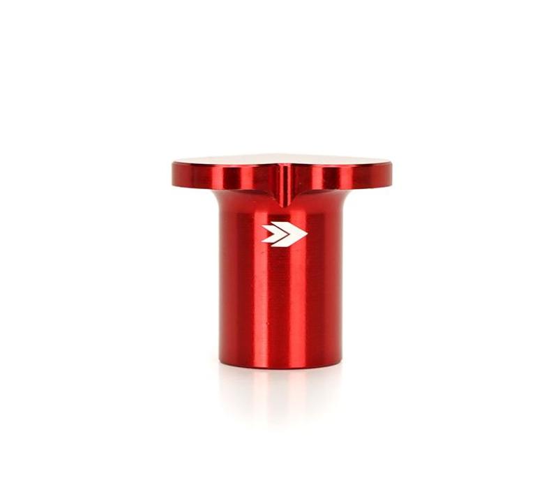 NRG Heart Shape Drift Button Honda - Red DB-H003RD