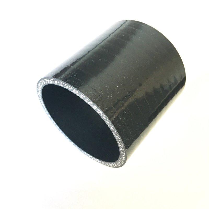 Stainless Bros 2.75in Straight 4-Ply Silicone Coupler - Black 131-07003-0401 Main Image