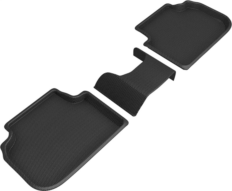 3D MAXpider ACE Kagu - Rear - Black Floor Mats Floor Mats - Rubber main image