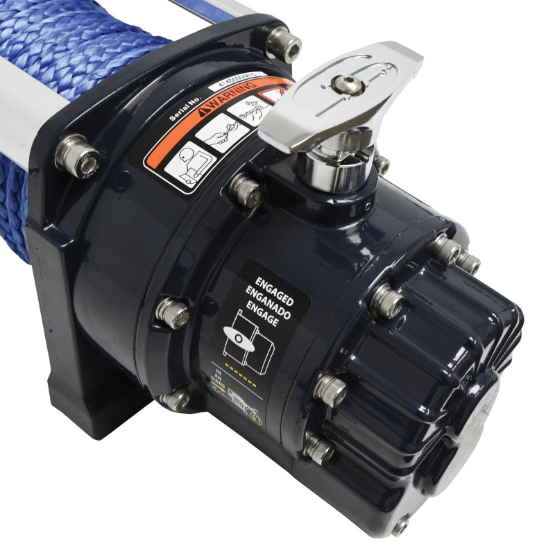 Superwinch 9500 LBS 12 VDC 3/8/in x 80ft Synthetic Rope Talon 9.5SR Winch 1695201