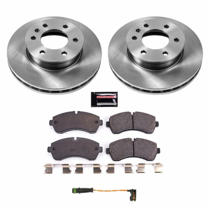 PowerStop PSB Autospecialty Kit Brakes, Rotors & Pads Brake Kits - OE main image