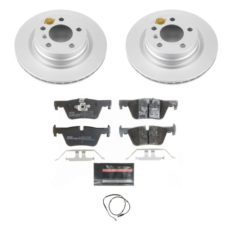 PowerStop PSB Euro-Stop Kit Brakes, Rotors & Pads Brake Kits - OE main image