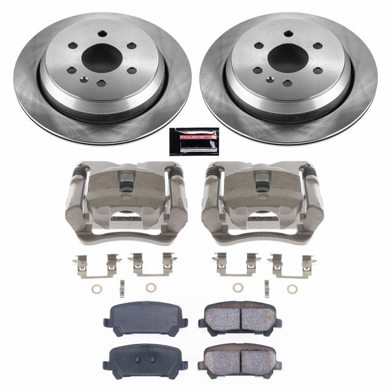 PowerStop PSB Autospecialty Kit w/Cals Brakes, Rotors & Pads Brake Kits - OE main image