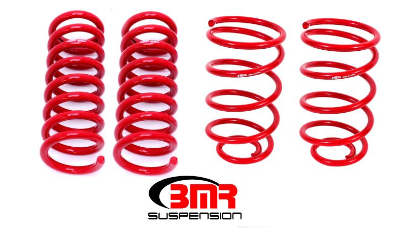 BMR 64-66 A-Body Lowering Spring Kit (Set Of 4) - Red SP033R Main Image