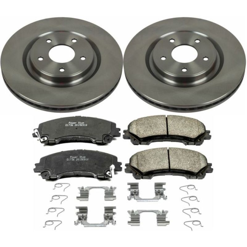 PowerStop PSB Autospecialty Kit Brakes, Rotors & Pads Brake Kits - OE main image