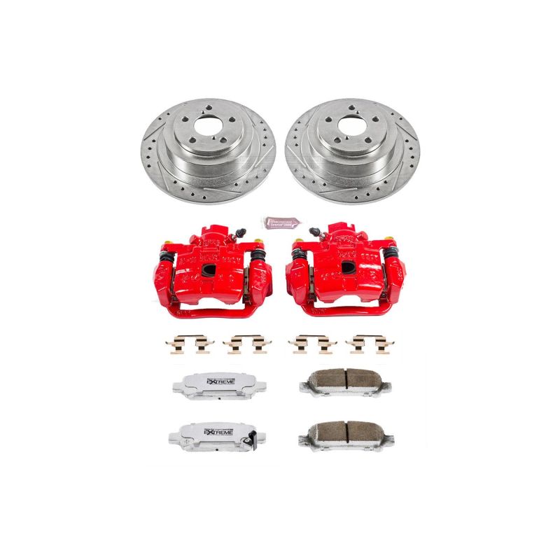 PowerStop PSB Z26 Street Kit w/Cals Brakes, Rotors & Pads Brake Kits - Performance D&S main image