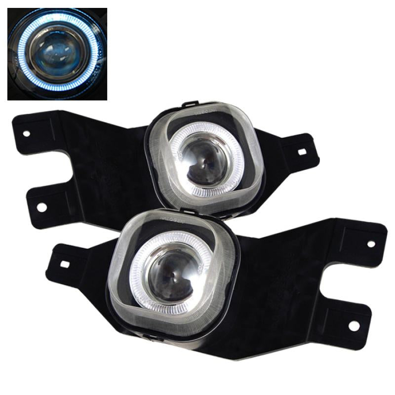 Spyder Ford F250/F350 99-04/Excursion 00-05 Halo Projector Fog Lights w/swch Clear FL-P-FF25001-HL 5021359 Main Image