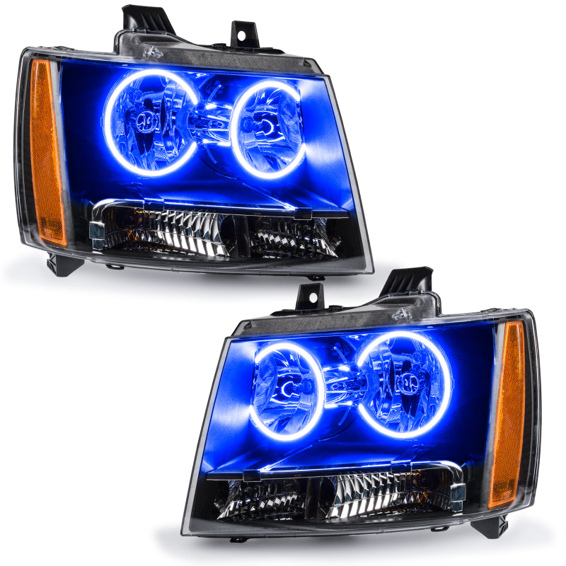 ORACLE Lighting Oracle 07-13 Chevrolet Avalanche Pre-Assembed SMD Headlights - Blue 7001-002