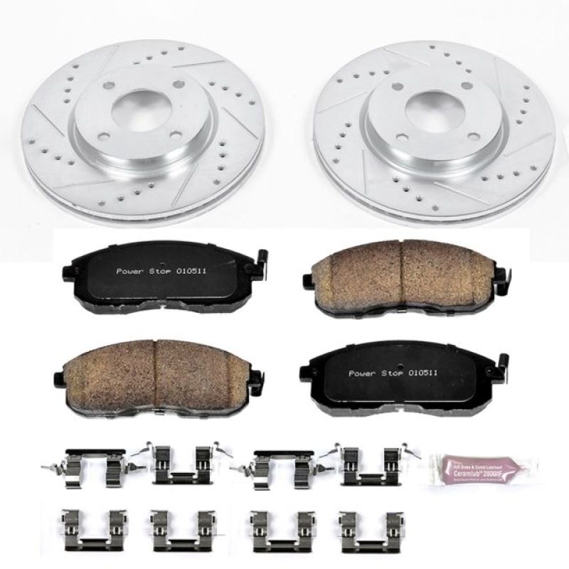 PowerStop PSB Z23 Evolution Kit Brakes, Rotors & Pads Brake Kits - Performance D&S main image