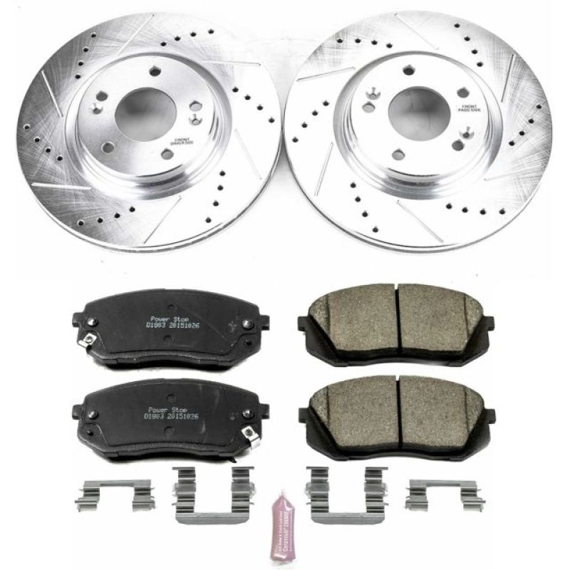 PowerStop PSB Z23 Evolution Kit Brakes, Rotors & Pads Brake Kits - Performance D&S main image