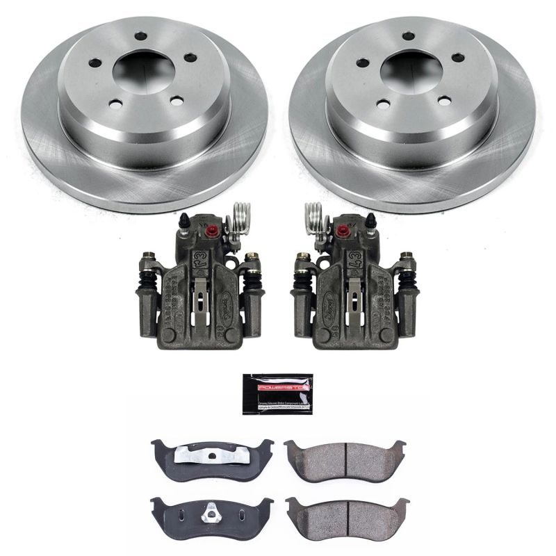 PowerStop PSB Autospecialty Kit w/Cals Brakes, Rotors & Pads Brake Kits - OE main image