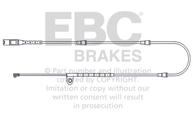 EBC 2010-2014 BMW X5 4.4L Twin Turbo Front Wear Leads EFA141 Main Image