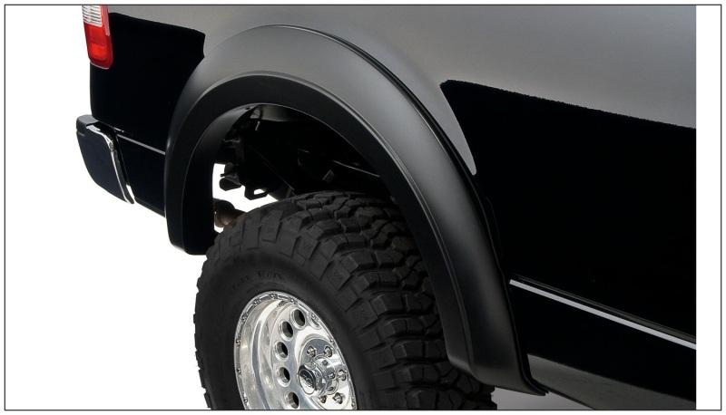 Bushwacker 04-08 Ford F-150 Styleside Extend-A-Fender Style Flares 2pc 66.0/78.0/96.0in Bed - Black 20052-02 Main Image