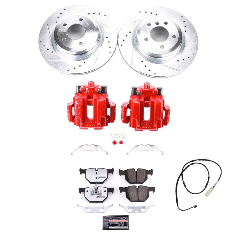 PowerStop PSB Z26 Street Kit w/Cals Brakes, Rotors & Pads Brake Kits - Performance D&S main image