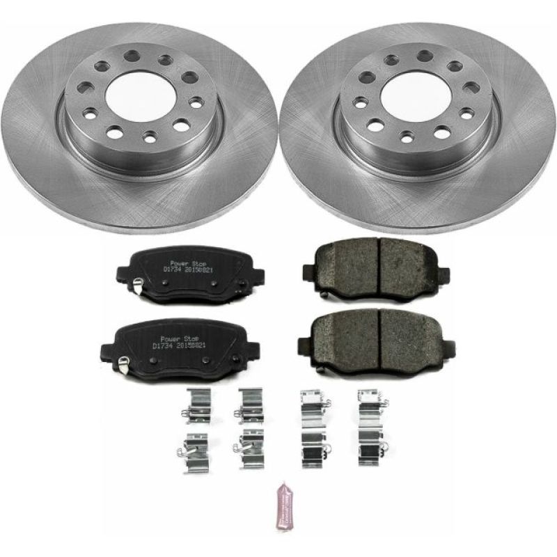 PowerStop PSB Autospecialty Kit Brakes, Rotors & Pads Brake Kits - OE main image