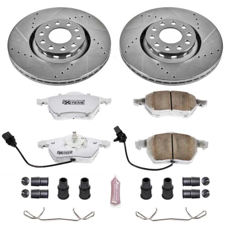 PowerStop PSB Z26 Street Warrior Kit Brakes, Rotors & Pads Brake Kits - Performance D&S main image