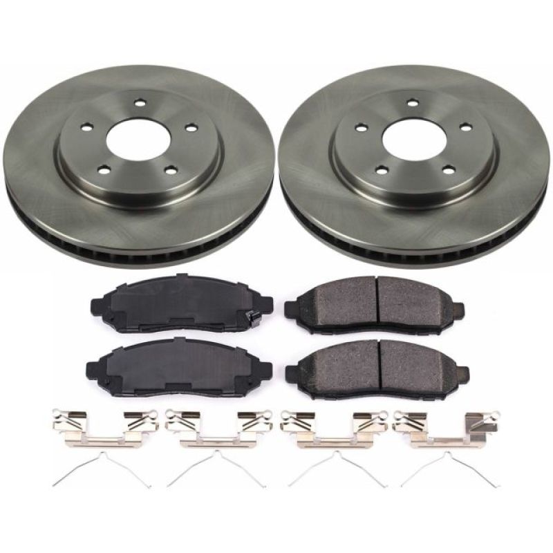 PowerStop PSB Autospecialty Kit Brakes, Rotors & Pads Brake Kits - OE main image