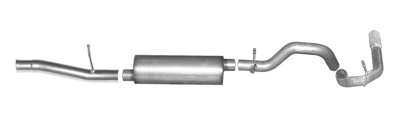 Gibson 10-13 GMC Sierra 1500 SLE 4.8L 3in Cat-Back Single Exhaust - Stainless 615626 Main Image