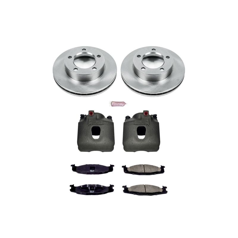 PowerStop PSB Autospecialty Kit w/Cals Brakes, Rotors & Pads Brake Kits - OE main image