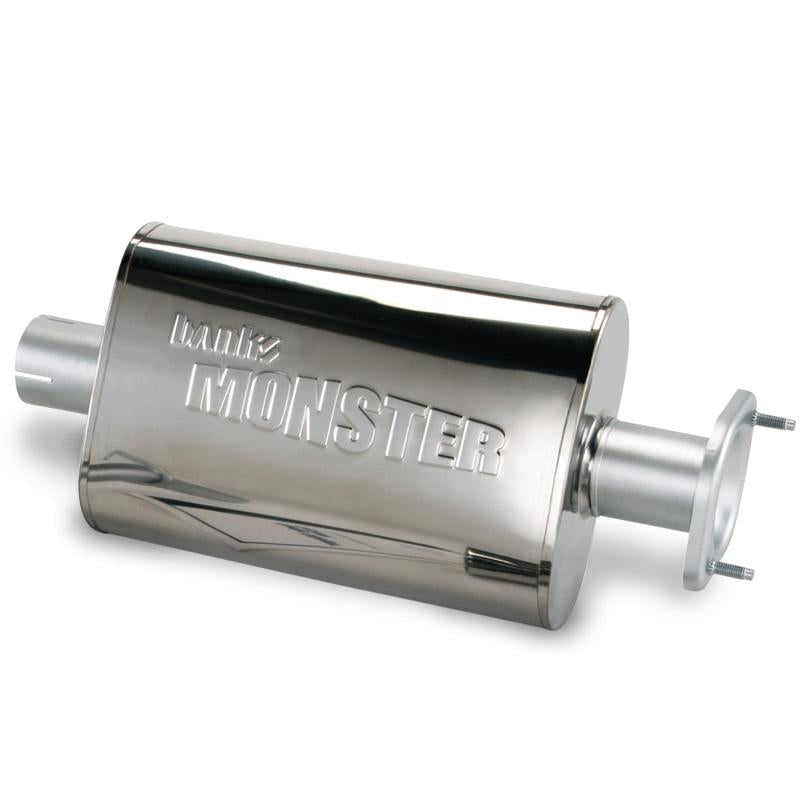 Banks Power 00-03 Jeep 4.0L Muffler - 2.5in X 2.5in S/S 52637 Main Image