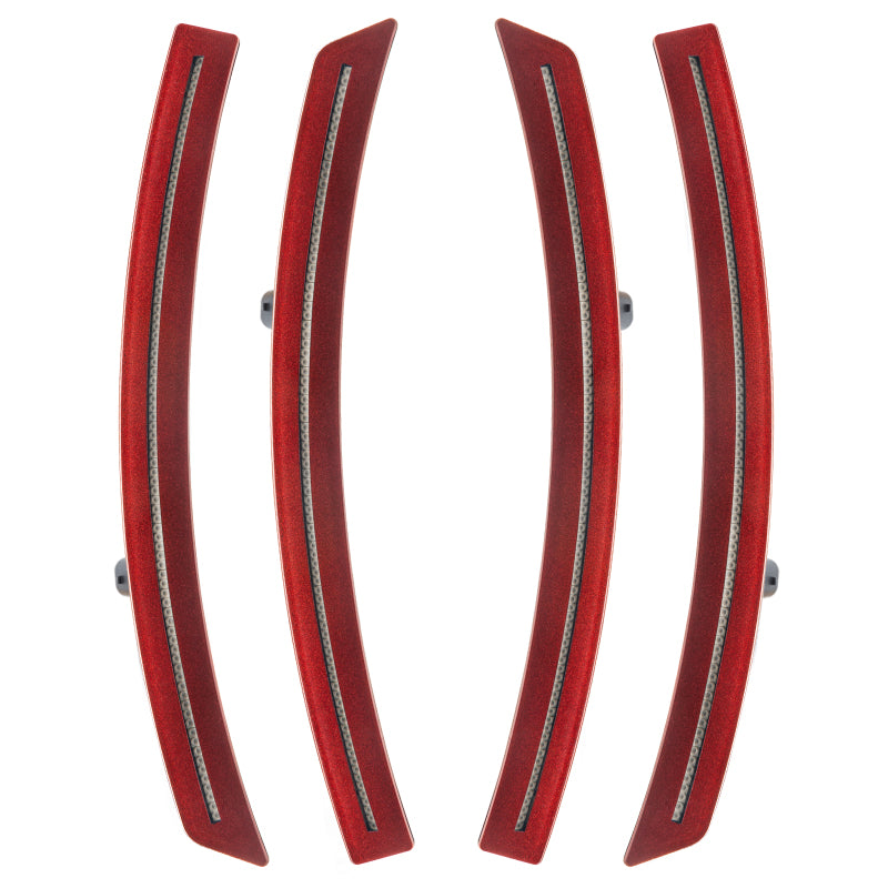 ORACLE Lighting Oracle Chevrolet Corvette C7 Concept Sidemarker Set - Clear - Long Beach Red (WA405Y) 2392-WA405Y-C