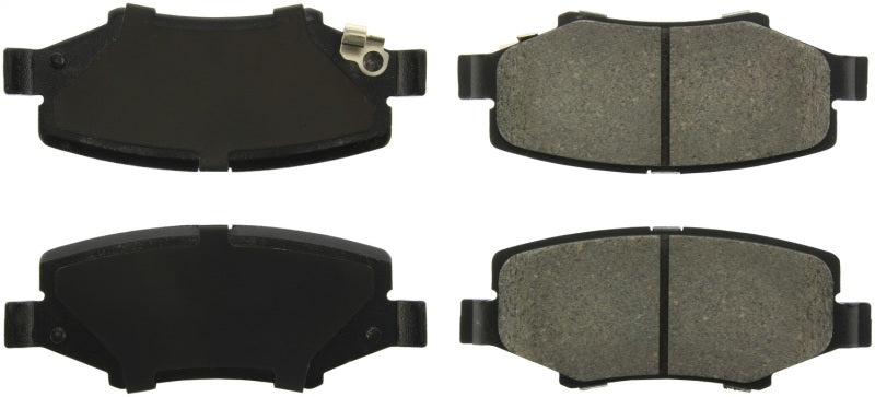 StopTech 07-18 Jeep Wrangler Sport Brake Pads w/Shims and Hardware - Rear 309.12740