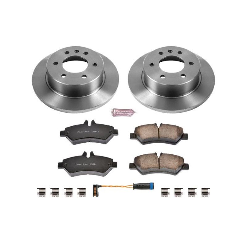 PowerStop PSB Autospecialty Kit Brakes, Rotors & Pads Brake Kits - OE main image