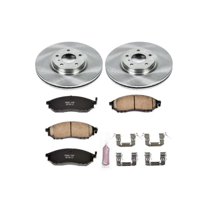 PowerStop PSB Autospecialty Kit Brakes, Rotors & Pads Brake Kits - OE main image