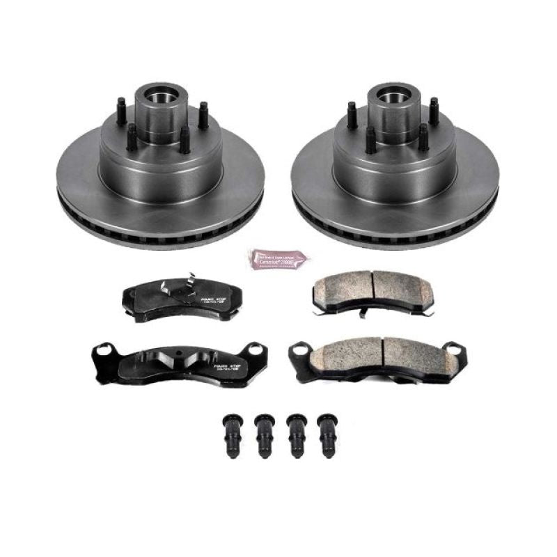 PowerStop PSB Autospecialty Kit Brakes, Rotors & Pads Brake Kits - OE main image