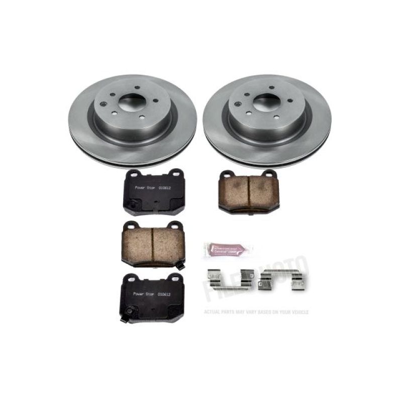 PowerStop PSB Autospecialty Kit Brakes, Rotors & Pads Brake Kits - OE main image