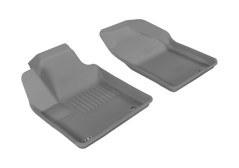 3D MAXpider 2007-2010 Chrysler Sebring Sedan Kagu 1st Row Floormat - Gray L1CY00111501