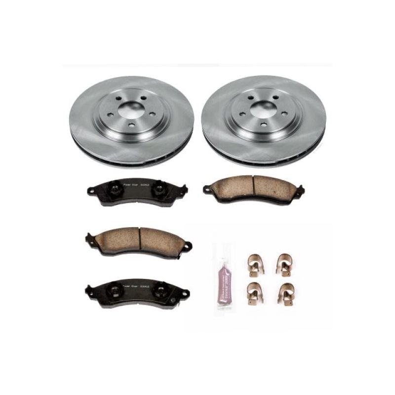 PowerStop PSB Autospecialty Kit Brakes, Rotors & Pads Brake Kits - OE main image