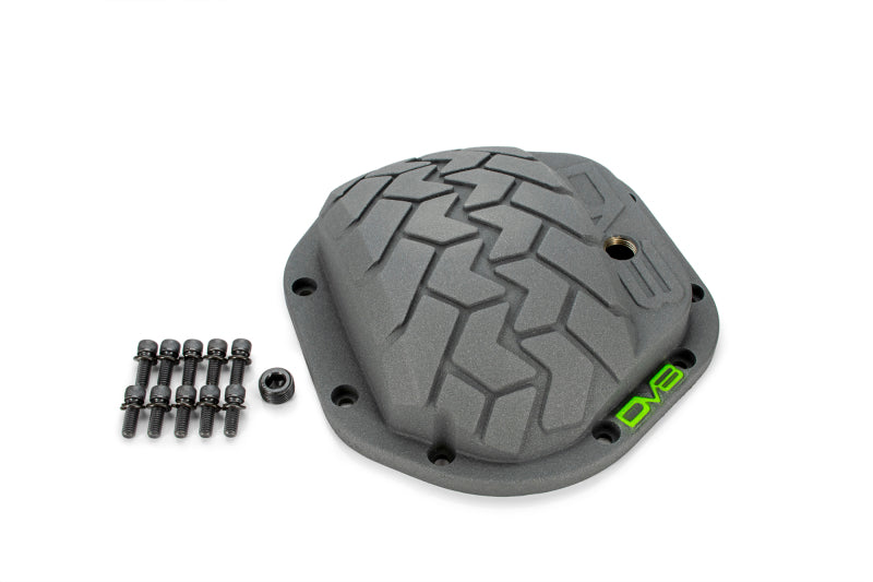 DV8 Offroad HD Dana 44 Diff Cover Cast Iron Gray Powdercoat D-JP-110001-D44